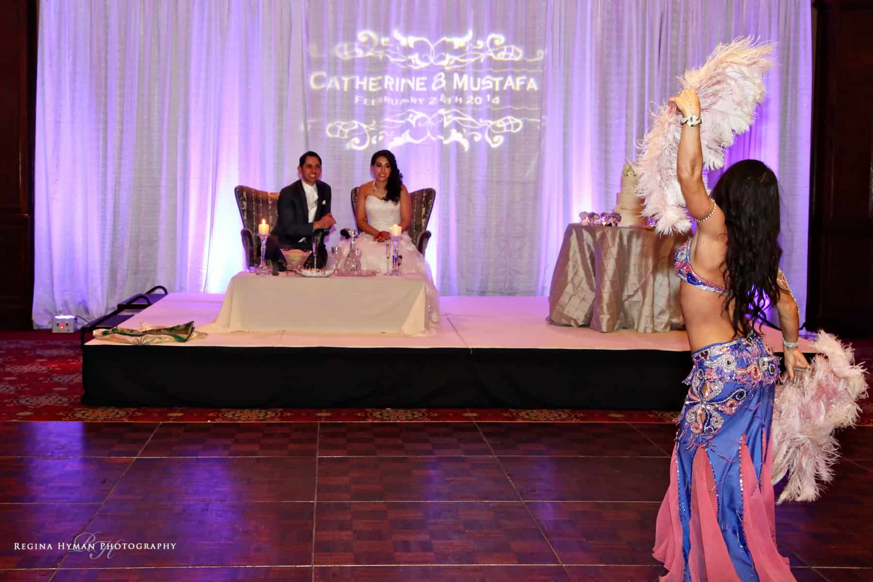 Belly Dancer Carrara Nour at the Ballroom at Church Street in Orlando