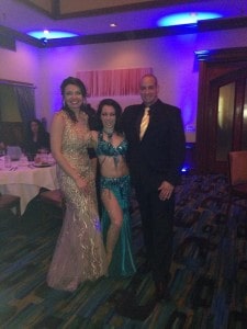 Belly Dancer Carrara Nour performs an Engagement Party in Tampa